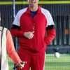 Ian Winning Team 2023 Kristoffer Polaha Red Track Suit