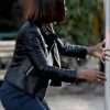 Yvonne Orji Spontaneous 2020 Black Leather Jacket