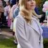 Amanda Schull The Blessing Bracelet Off White Coat