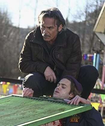 Billy Burke Fire Country Vince Leone Brown Leather Jacket