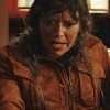 Natasha Lyonne Poker Face S01 Charlie Cale Brown Suede Leather Bomber Jacket