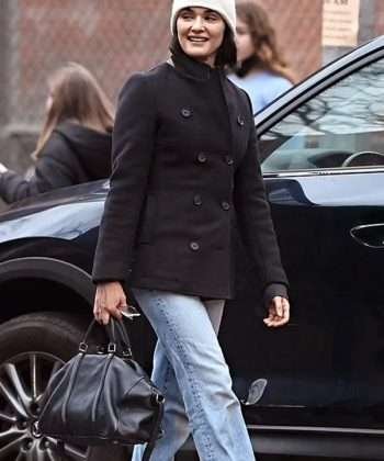 Dead Ringers Rachel Weisz Black Wool Coat
