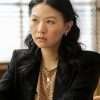 So Help Me Todd Doralynn Mui Black Blazer Coat