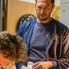 Ebon Moss-Bachrach The Bear Richard 'Richie' Jerimovich Blue Hooded Jacket