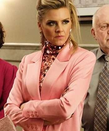 So Help Me Todd Eliza Coupe Pink Blazer Coat