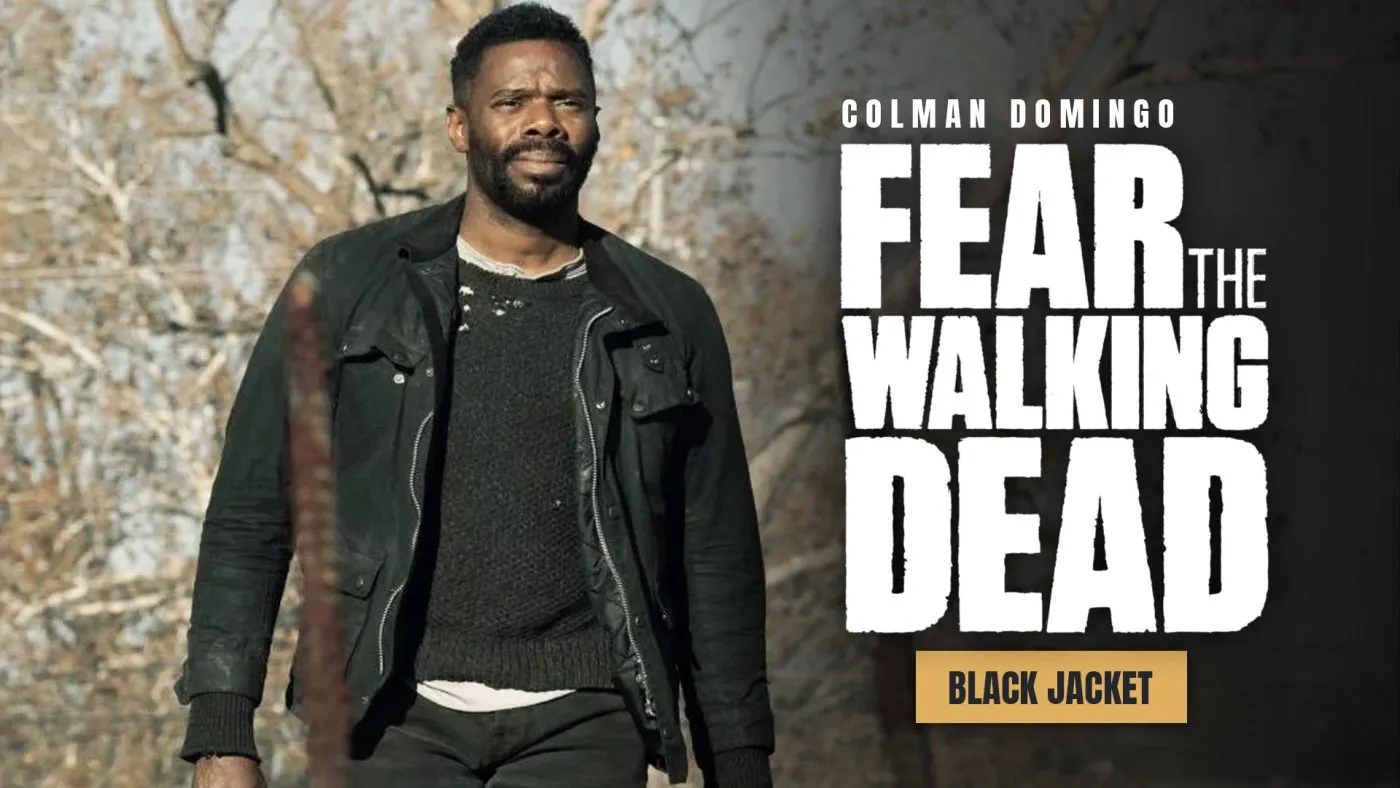 Fear The Walking Dead Colman Domingo Black Jacket