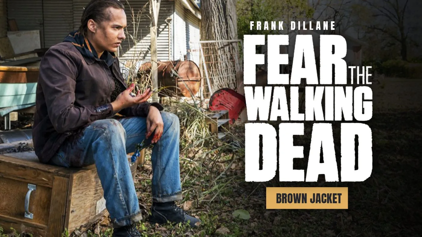 Fear the Walking Dead Frank Dillane Brown Jacket