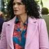 Rosa Arredondo So Help Me Todd Francey Pink Wool Coat