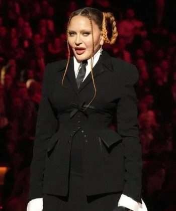 Grammys Awards Madonna Black Blazer