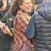 Olivia Colman Empire Of Light 2022 Plaid Coat