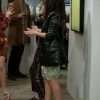 How Met Your Father Francia Raisa Leather Blazer