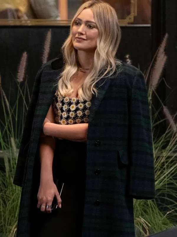 Hilary Duff How I Met Your Father Sophie Black Coat