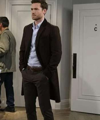 Mirko Trovato Baby Brando De Santis Black Wool Trench Jacket