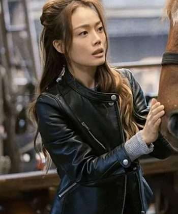 Joey Yung Ride On 2023 Black Leather Jacket