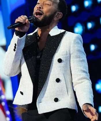 DNC John Legend White Blazer