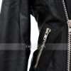 Kristen Stewart Black Leather Jacket
