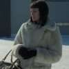 The Recruit Max Meladze White Shearling Jacket