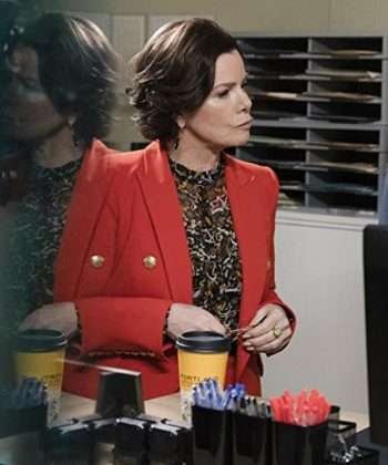 Marcia Gay Harden So Help Me Todd Red Coat