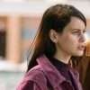 Milena Smit The Snow Girl Purple Jacket