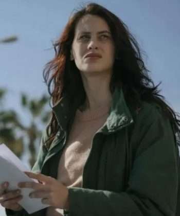 Milena Smit The Snow Girl Green Jacket