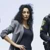 Necar Zadegan Mayor of Kingstown Evelyn Grey Coat