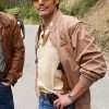 Pedro Pascal Narcos Javier Peña Brown Bomber Jacket
