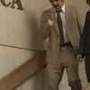 Pedro Pascal Narcos (2015) Javier Peña Brown Cotton Coat