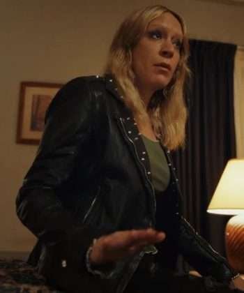 Ruby Ruin Poker Face Leather Jacket