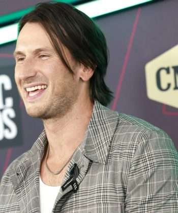 CMT Awards Russell Dickerson Gray Jacket