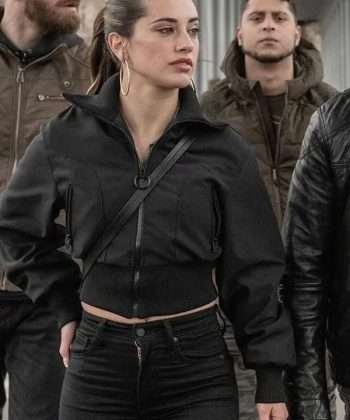 Sole Sky High Asia Ortega Black Bomber Jacket