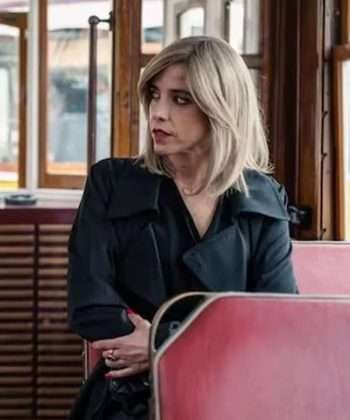 Patricia Vico Sky High Mercedes Black Trench Coat