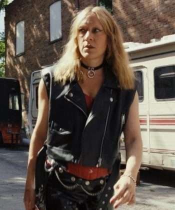 Ruby Ruin Poker Face 2023 Black Leather Vest