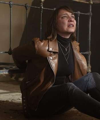 Mo Beatty The Rookie: Feds (2022) Brown Biker Leather Jacket