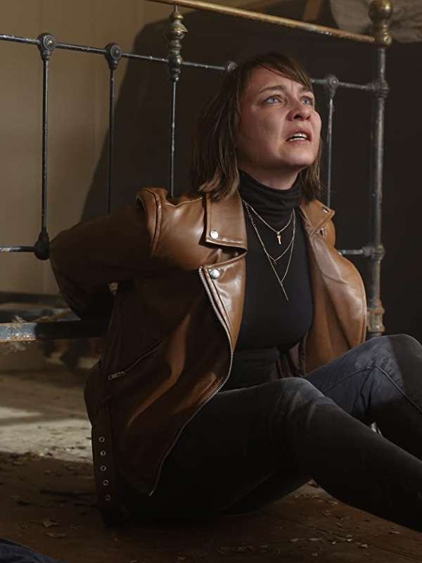 Mo Beatty The Rookie: Feds (2022) Brown Biker Leather Jacket