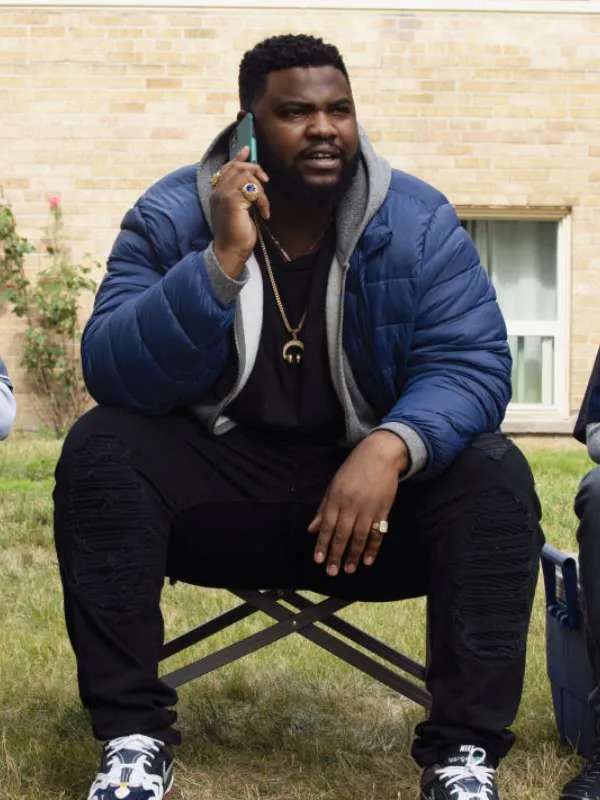 Tobi Bamtefa Mayor of Kingstown Jacket Tobi Bamtefa Mayor of Kingstown Puffer Jacket