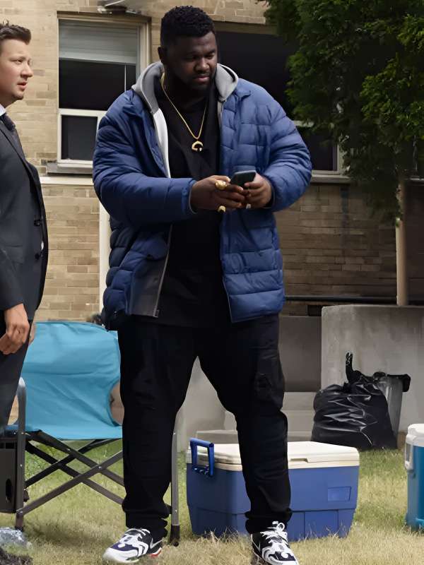 Tobi Bamtefa Mayor of Kingstown Puffer Jacket Tobi Bamtefa Mayor of Kingstown Jacket