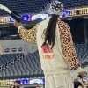 WWE Snoop Dogg Leopard Track Death Row Dr. Bombay Bomber Jacket