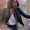Agent Rosetti Spontaneous 2020 Yvonne Orji Black Leather Jacket