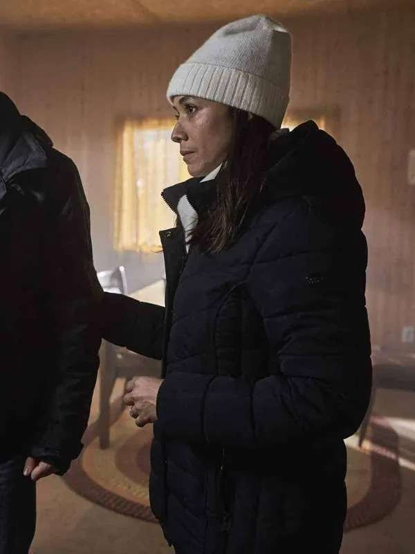 Alert Missing Persons Unit Nikki Parker Black Hooded Jacket