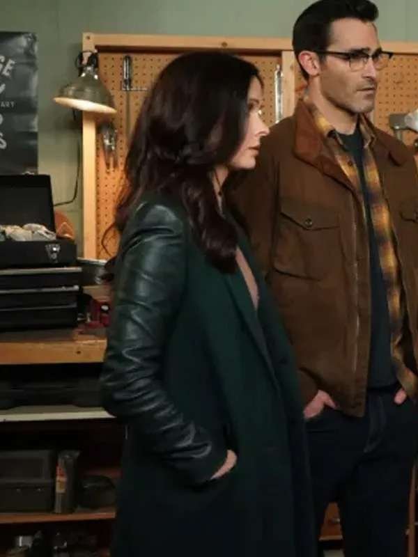 Superman and Lois Lois Lane Black Coat