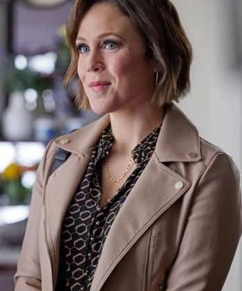 Vanessa Doyle Brown Leather Jacket