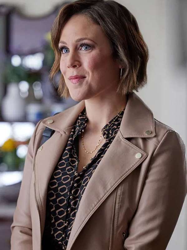 Vanessa Doyle Brown Leather Jacket