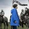 The Lost King Sally Hawkins Blue Jacket