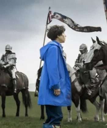 The Lost King Sally Hawkins Blue Jacket