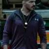 Seth Allyn Austin Rough Diamonds Purple Track Jacket
