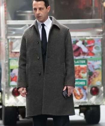 Succession S04 Kendall Roy Wool Coat