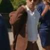 Kendall Roy Succession Brown Suit