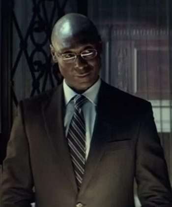 Lance Reddick John Wick 2023 Charon Black Suit