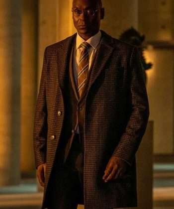 Lance Reddick John Wick Chapter 4 Charon Brown Trench Coat