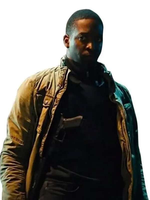 Shamier Anderson John Wick Chapter 4 Tracker Brown Jacket